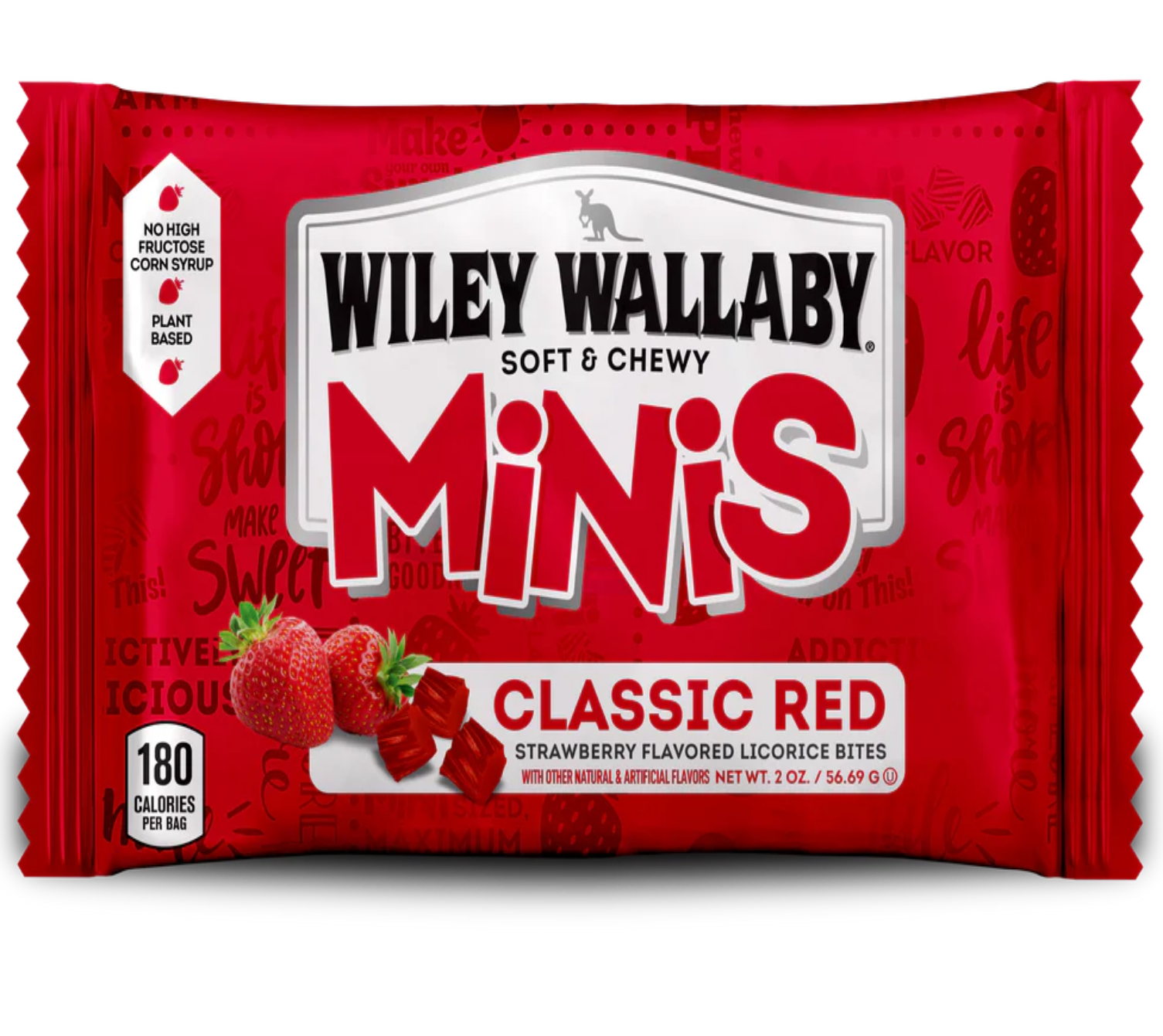 Wiley Wallaby Licorice (Classic Red)