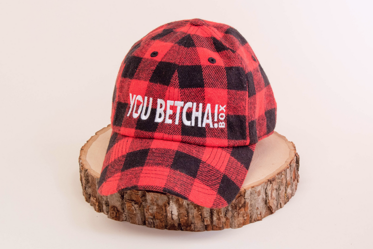 Black cheap flannel hat