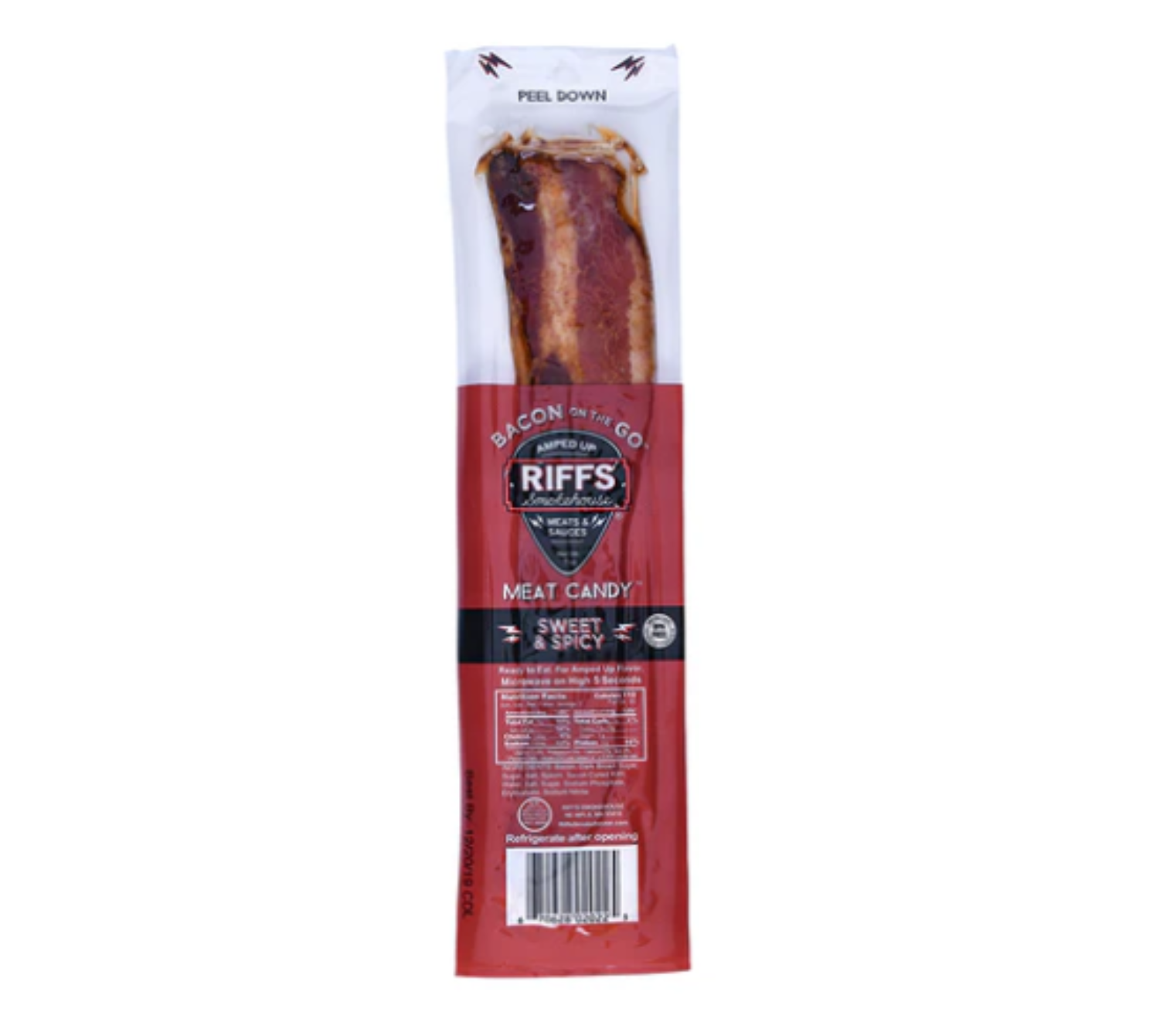 Riffs Smokehouse Bacon On The Go – Sweet and Spicy