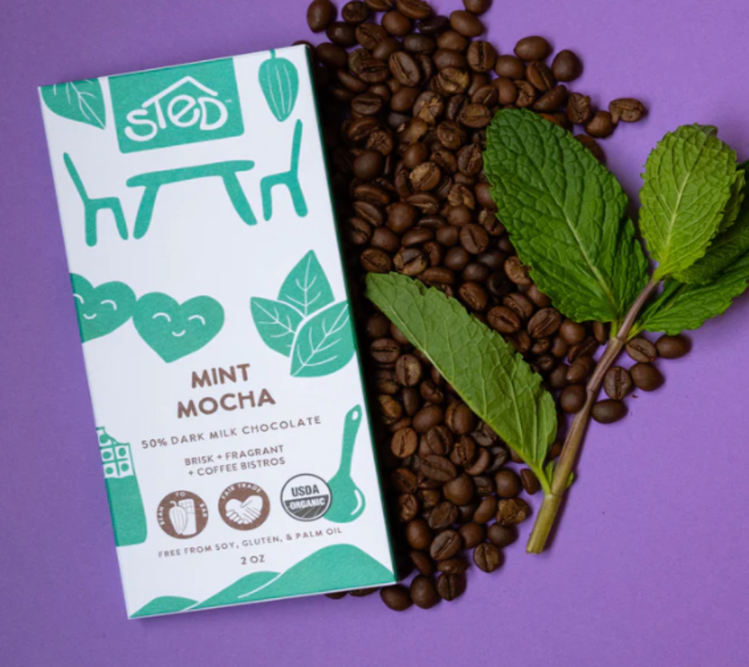 Sted Full Size Mint Mocha Bar